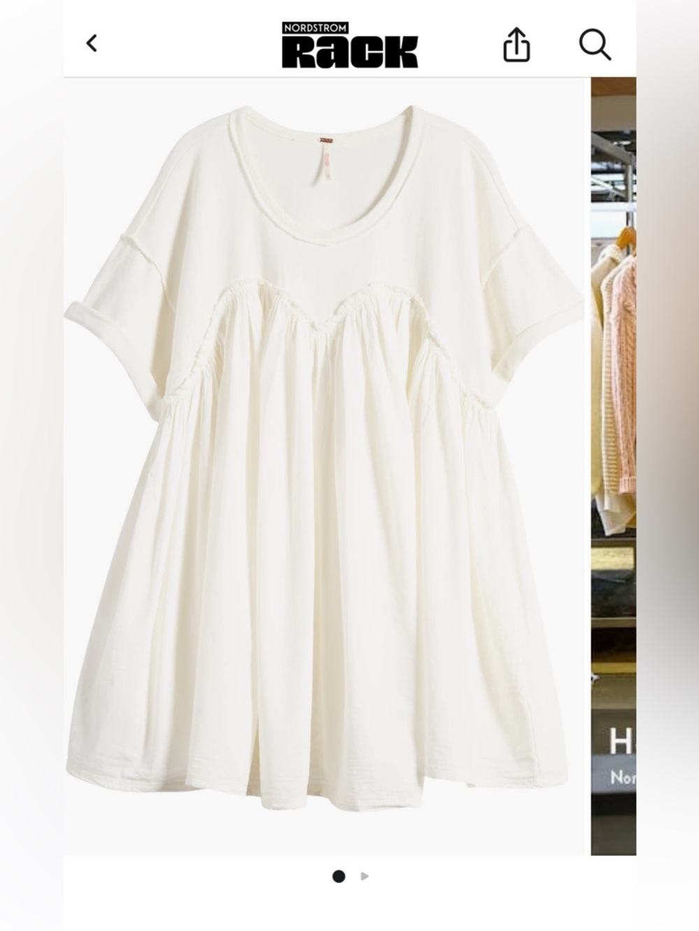 Like new! Free People Catalina Mixed Media Minidress! Size XS! Gorgeous!